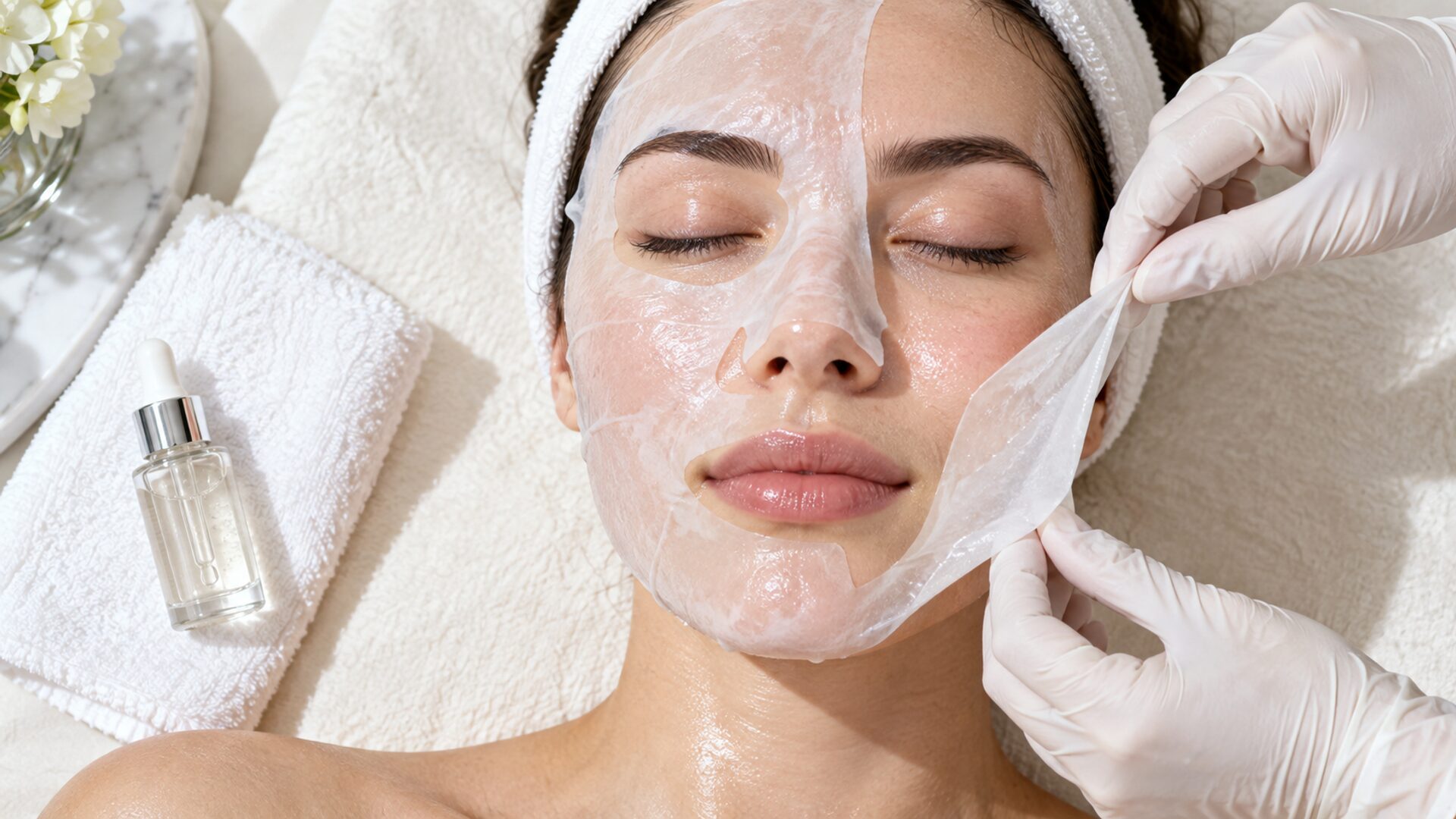 Korean facial treatment at Phenix Spa